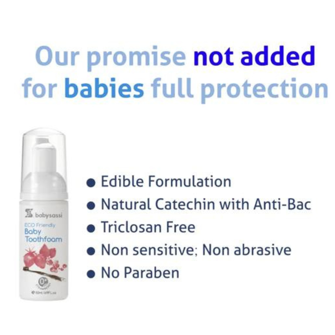 Babysassi Organic Baby Toothfoam - Image 7