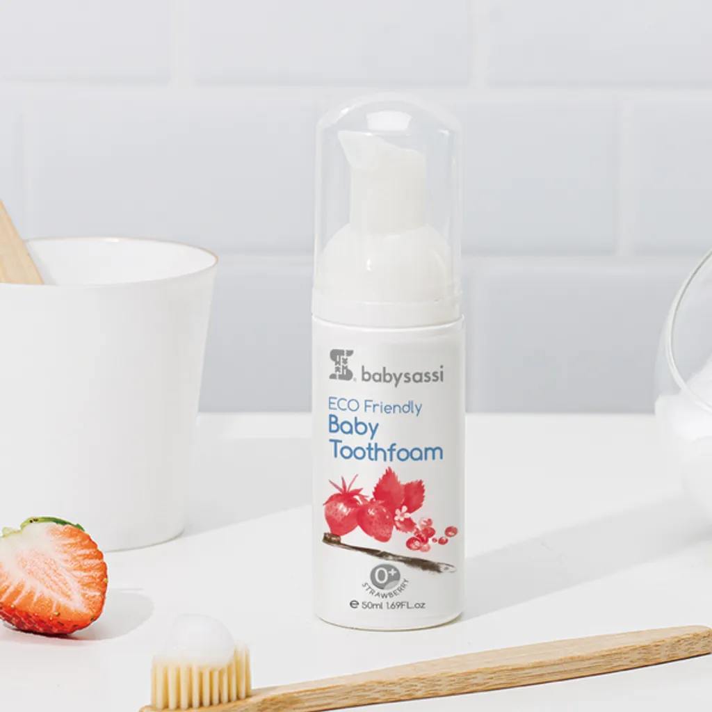 Babysassi Organic Baby Toothfoam - Image 5