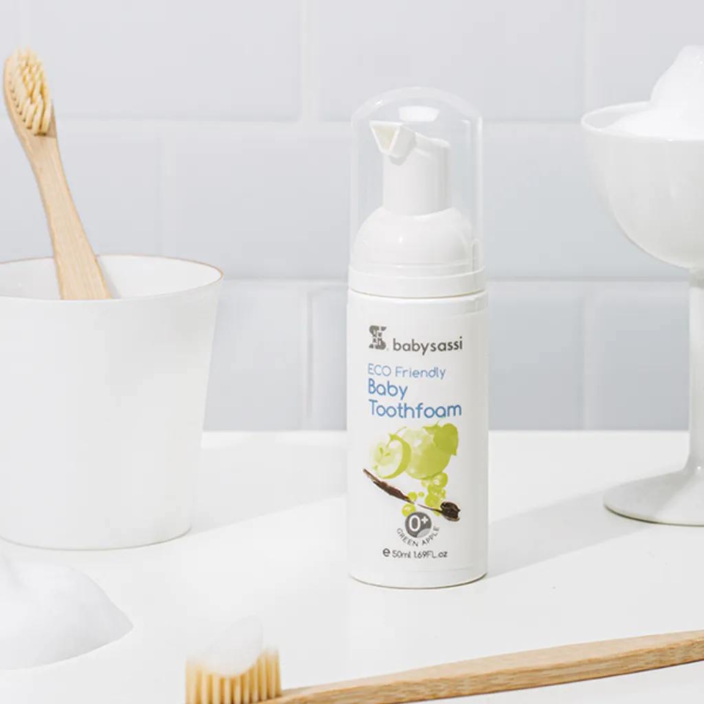 Babysassi Organic Baby Toothfoam - Image 4