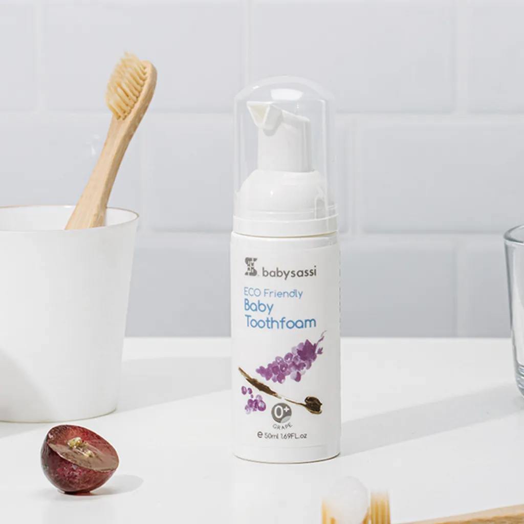 Babysassi Organic Baby Toothfoam - Image 3